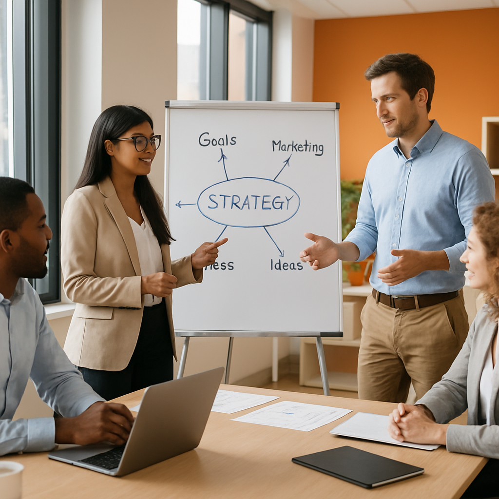 Marketing team collaboration